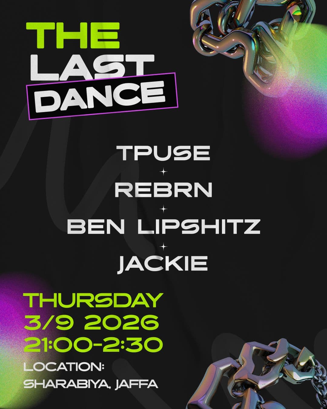 THE LAST DANCE